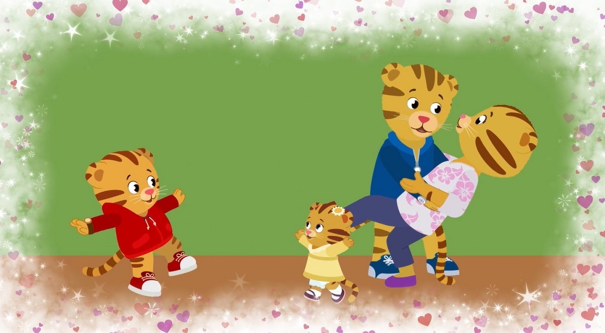 Mom and Dad Tiger Dancing